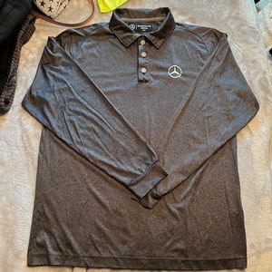 Mercedes Benz long sleeve polo